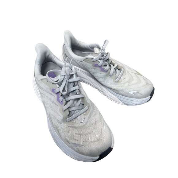 Hoka Arahi 6 Womans Mint Green White Run Walk Sneakers Sz 7.5B SKU 9548 - Picture 16 of 16